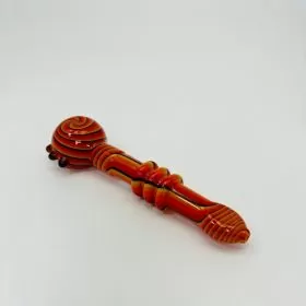Handpipe - Giant Swirl Candy - 6 Inches