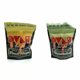 Dvnt - Delta 8 - Gummies 500mg - 10 Counts Per Pack