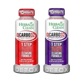 Herbal Clean Qcarbo32 Detoxify Your Body - 32oz