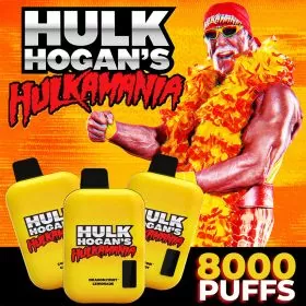 Hulk Hogan's Hulkamania 8000 Puffs Disposable - 5 Counts Per Pack