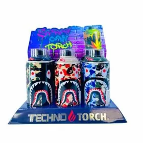 Techno Torch Spary Can Mini - Assorted - Price Per Piece