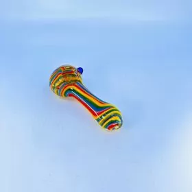 Handpipe - 4 Inch - Colorful Swirl