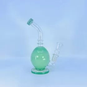 Waterpipe - 6.5 Inch - With bent Neck and Inline Perc 
