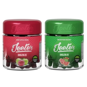 Jeeter - Delta 9 Gummies - 300mg - 30 Counts Per Jar