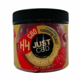 Just Cbd - H4 CBD - Raspberry Gummies - 1000mg 
