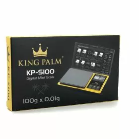 King Palm - Mini Scale KP-S100 - 100 x 0.01gram - Black-Gold
