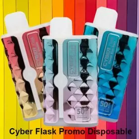 Cyber Flask Promo 6000 Puffs Disposable - 5 Counts Per Pack