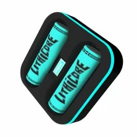 Lithicore - Pulse 2 Bay Power Bank Charger