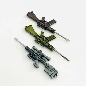 Dabber Metal - Gun Dab Tool - 5 Counts Per Pack - Assorted Designs
