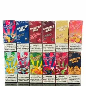 Monster Bars - Disposable 2500 Puffs - Display Of 10