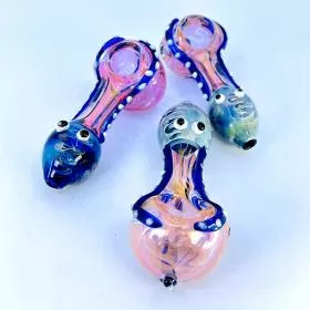 Octopus Handpipe - 4 Inches - Assorted Colors - Price Per Piece 