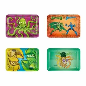 Ooze Rolling Tray Metal - 4.5 Inches X 7 Inches - Small 