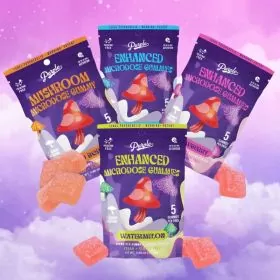 Purple - Enhanced Mushroom Gummies - 3000mg - 5 Pieces Per Pack