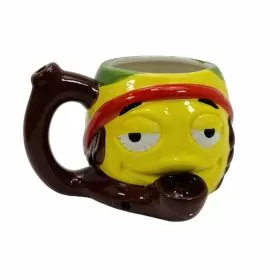 Rasta Stoner Emoji - Ceramic Mug 