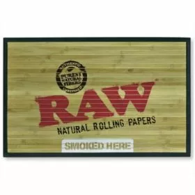Raw - Bamboo Rolling Floor Mat - 30 Inches X18 Inches - 652128