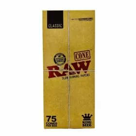 Raw - Classic Cone King Size - 75 Counts Per Box