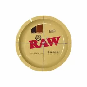 RAW - Round Metal Rolling Tray