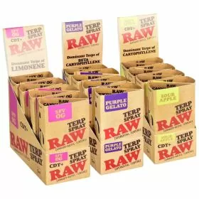 Raw - Terpene Spray - 5ml - 8 Pack Per Display 