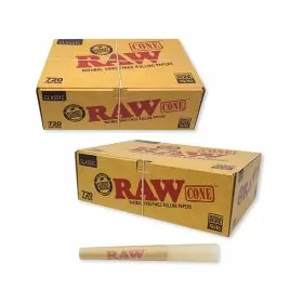 Raw Classic Cones - Bulk - 70 mm / 45 mm - 720 Pieces Per Box