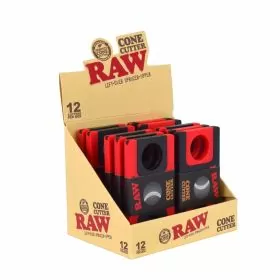 Raw Cone Cutters - 12 Piece Per Display