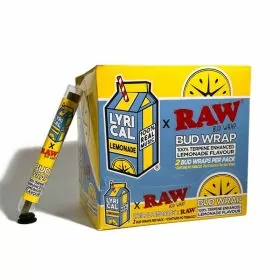 Raw Lyrical Bud Wrap Terp Enhanced Lemonade - 2 Per Pack - 12 Packs Per Box
