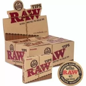 Raw Prerolled Tips 949 - 21 Tips Per Pack - 20 Packs Per Box