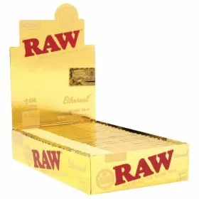 Raw - Size 1-1/4 - Ethereal Paper - 50 Packs - 24 Counts Per Box