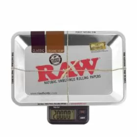 Raw X My Weigh Tray Scale 1000grams - (0gram-200gram X 0.01gram)(200gram-1000x0.1gram)