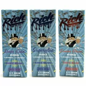 Rich - Hydroxy-9 - Hydroxy-11 Gold Rush Disposable - 3.5 Grams