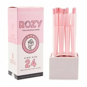 Rozy Pink Cones - King Size - 24 Packs Per Box