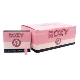 Rozy Pink Prerolled Tips - 20 Packs Per Box