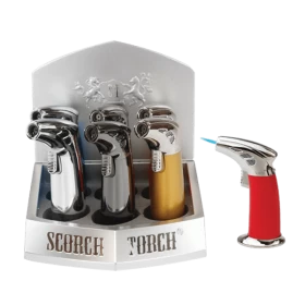 Scorch Torch Table Torch - 61457 - 6 Count Per Display - Assorted Color