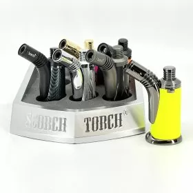 Scorch Torch 45 Degree Table Torch - 6 Counts Per Box - Assorted