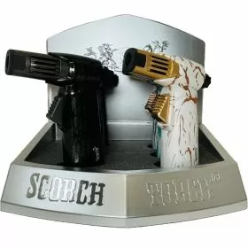 Scorch Torch 90 Degree Turbo Torch - Metal Color Design - 6 Counts Per Display (61732)