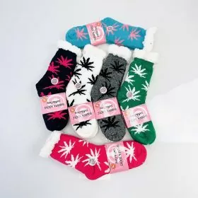 Sherpa Socks - 1 Pair Per Pack - Assorted Colors - Price Per Pack