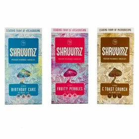 Shruumz Microdose Chocolate - 15 Pieces Per Bar