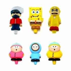 Silicone Character Handpipes - 4 Inches