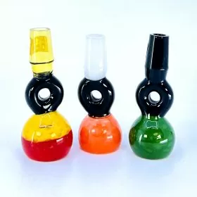 3 Tone Slime Honeycomb Bowl - 19mm - Male - Assorted Colors - Price Per Piece - MSBL15