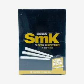 Smk Gold Pre-rolled Cones King Size - 3 Count Per Pack - 30 Count Per Box