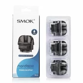 Smok Nord - 50w Empty Nord Pod - 4.5 Ml - 3pieces Per Pack