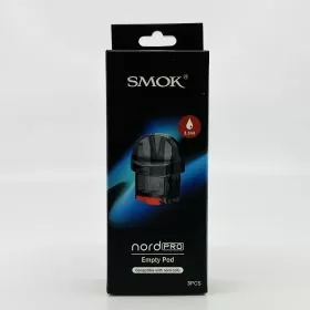 Smok Nord Pro Replacement Empty Pod 3.3ml - 3 Counts Per Pack