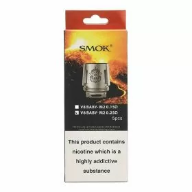 Smok - Replacment Coils - V8 Baby M2 - 0.25ohm