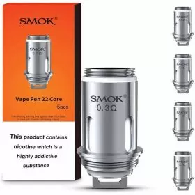 Smok - Vape Pen 22 Coil - 0.3 Ohm - 5 Per Pack