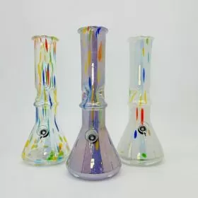 Soft Glass Waterpipe - 12 Inches - Assorted Colors - GR-Y-102