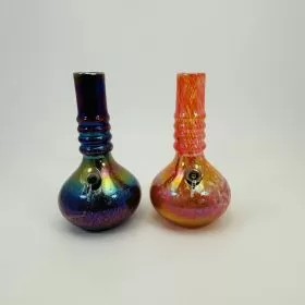 Soft Glass Waterpipe - 8 Inches - Assorted Color (GR-Y-25)