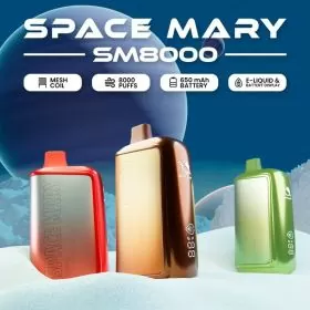 Space Mary - 8000 Puffs Disposable - 10 Count Per Pack