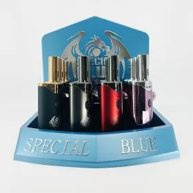 Special Blue Muse Torch Display - 12 Torch Per Display - Assorted