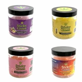 Sticky Green - Gummies - 1500mg - 30 Counts Per Jar