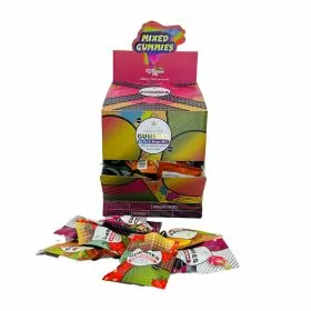 Sticky Green Mega Mix Delta 8 100 mg Gummies - 50 Counts Per Display - Assorted Flavors