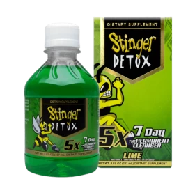 Stinger Detox - 5x 7 Day Extra Strength Permanent - Lime